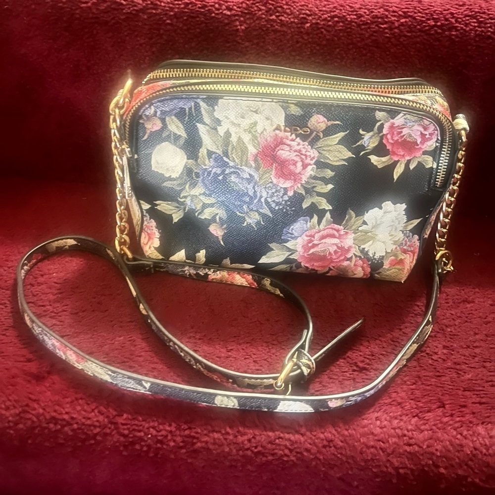 Aldo Flower Print Crossbody